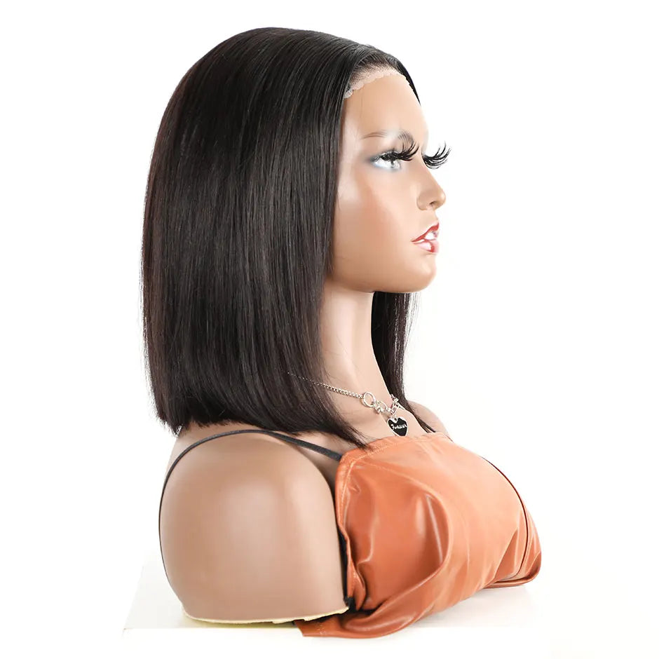 Bob Wigs For Women Human Hair 180% Straight Glueless Wig